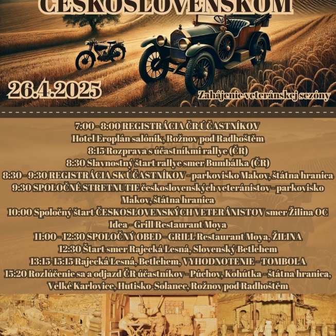 200km ČESKOSLOVENSKEM 2025 start sezóny